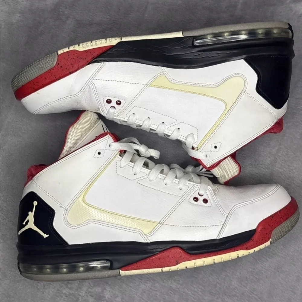 Nike Air Jordan Flight Origin White Red Black Size 13 Mens Shoes